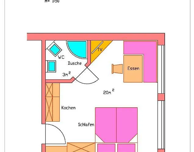 Apartmán Gaestehaus Brix *